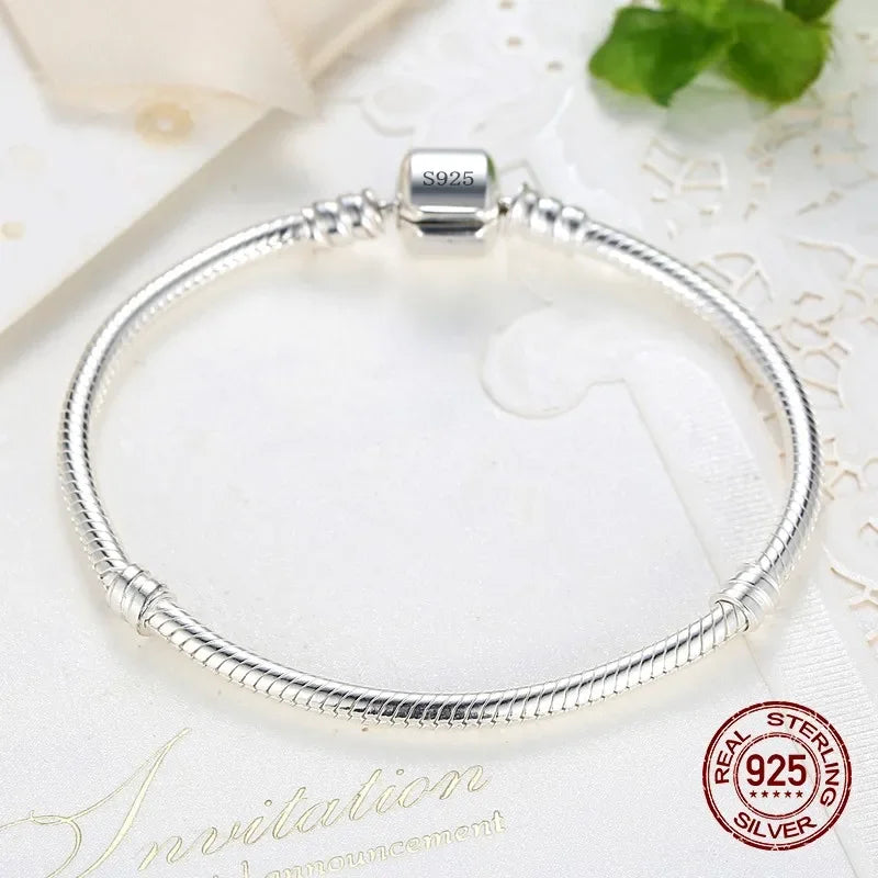 Smooth Charm Snake Bracelet