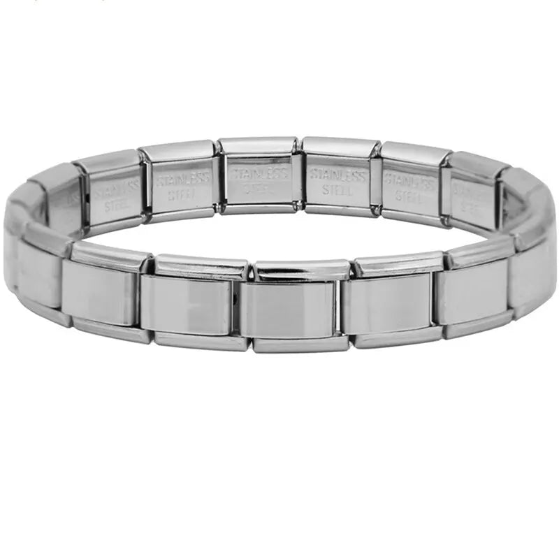 GlowBand – Stylish Silver Charm Bracele