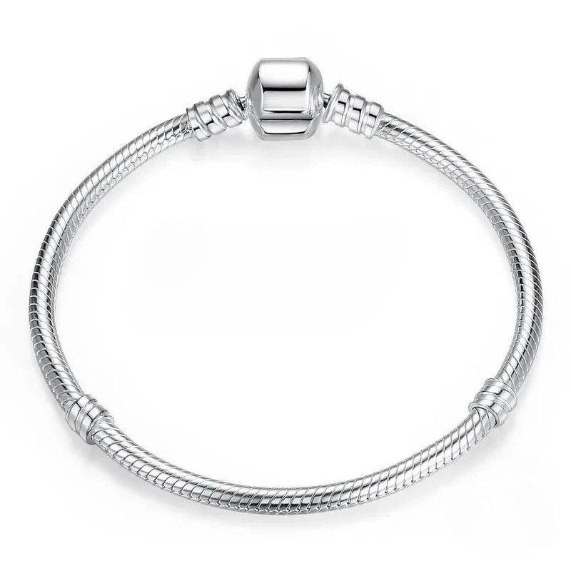 Smooth Charm Snake Bracelet
