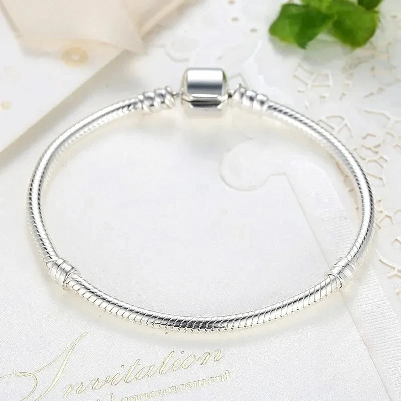 Smooth Charm Snake Bracelet