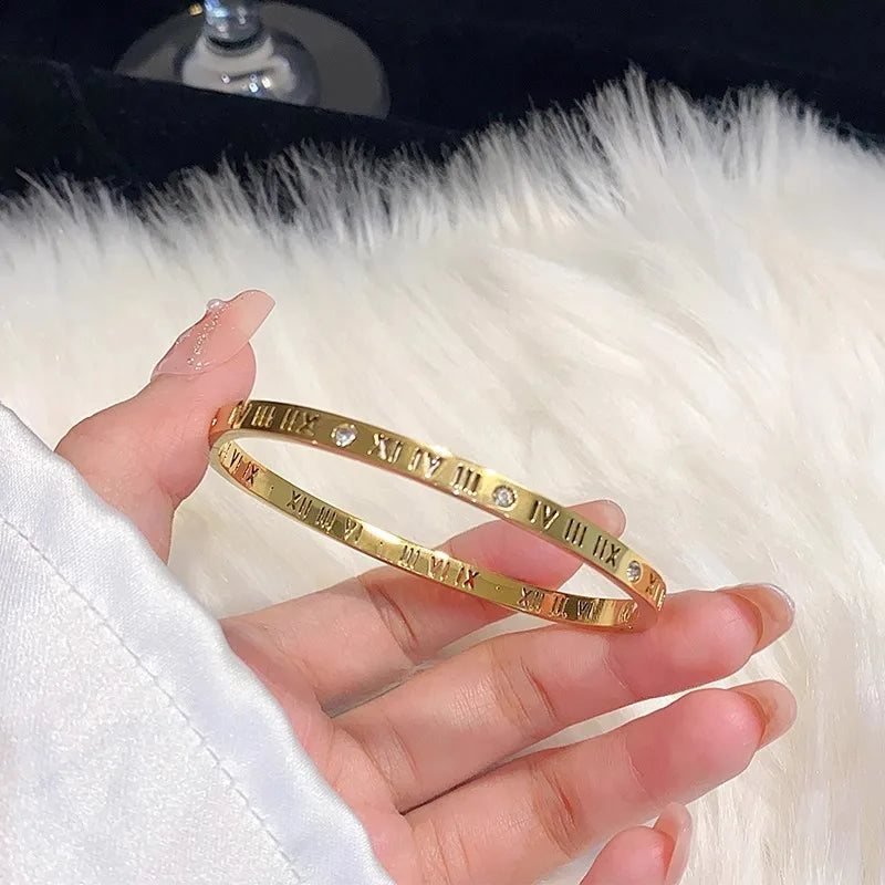 “SparkLuxe – 8-Piece Rhinestone Bracelet Set”