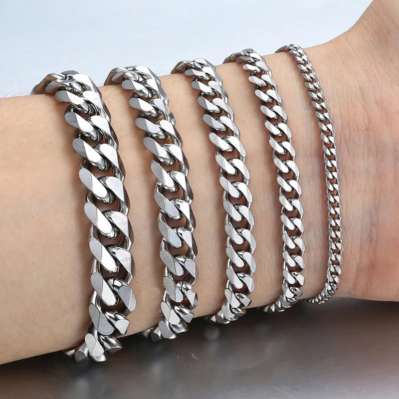 Classic Cuban Chain Bracelet