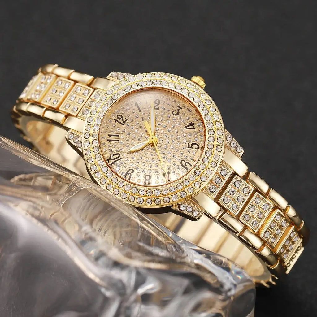 Radiant Charm – Luxury Women’s Wristwatch Set