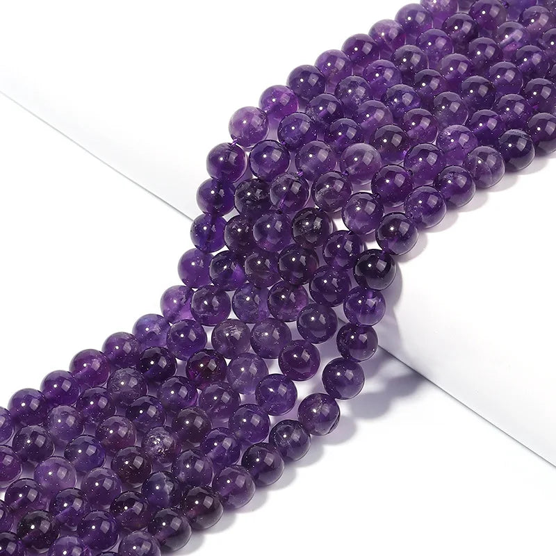 Violet Dream – Natural Amethyst Beads