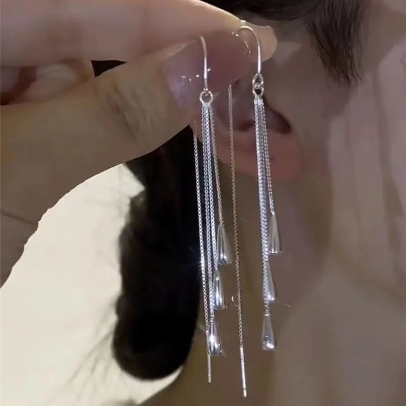 Golden Glow Angel Earrings