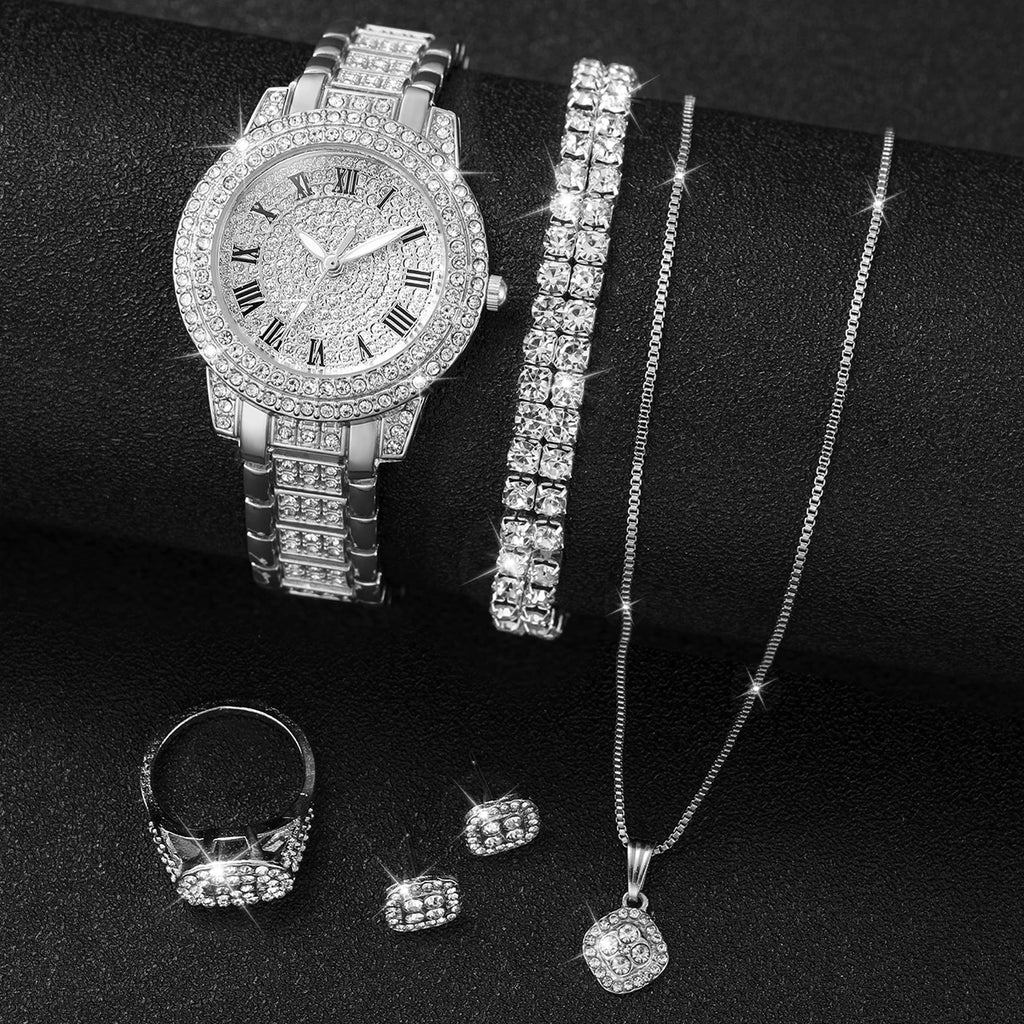 Radiant Charm – Luxury Women’s Wristwatch Set