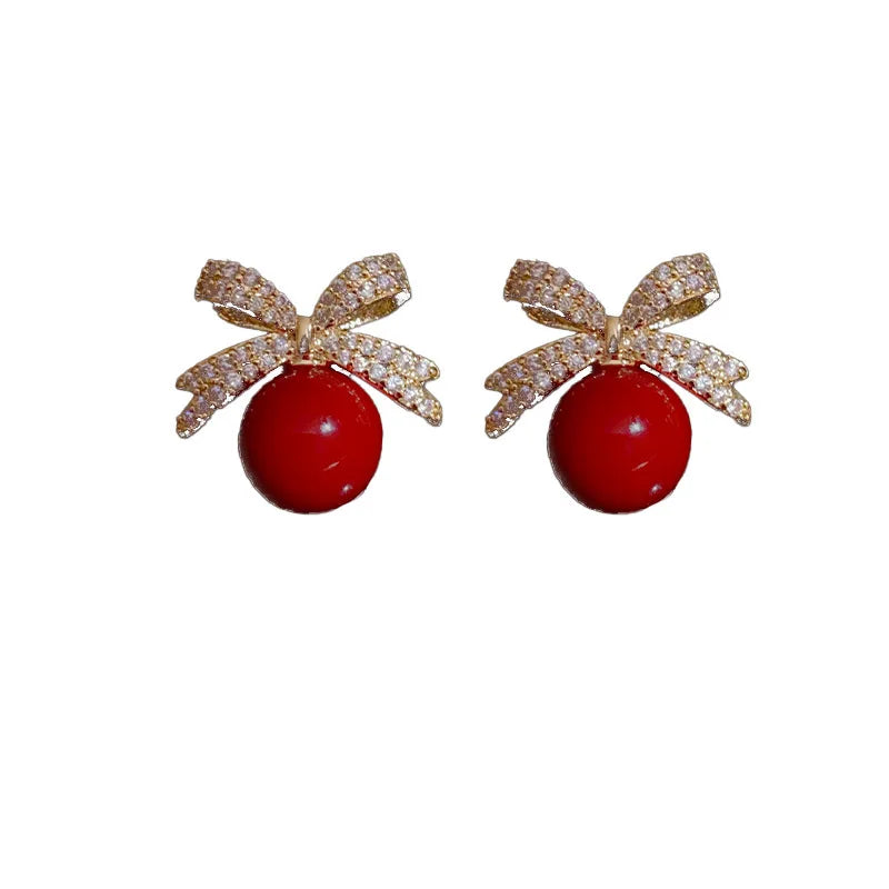 BelleNoeud – Light Luxury Bow Earrings