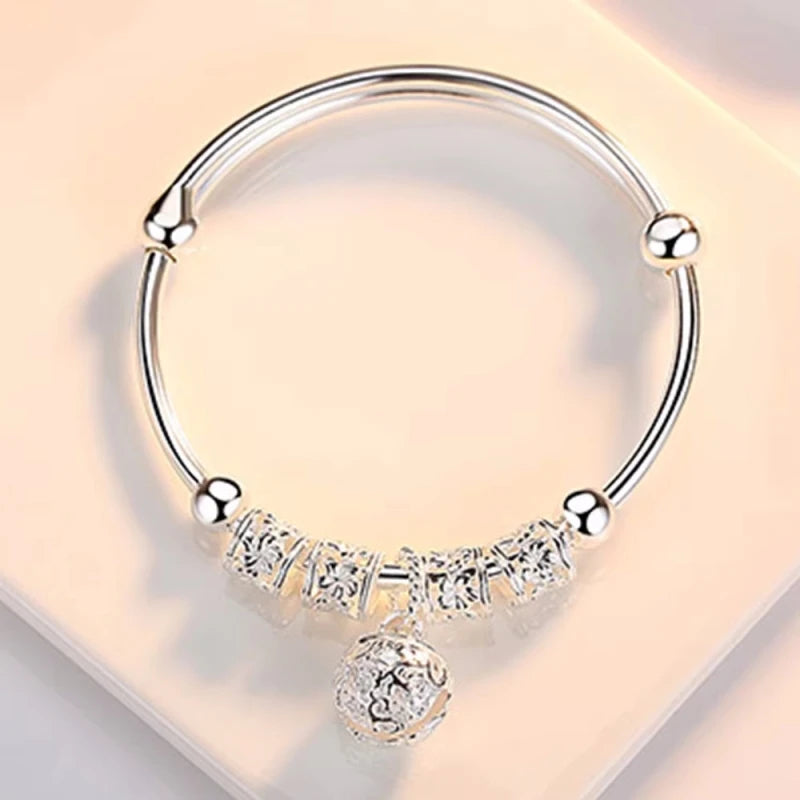 Celeste Sound – Elegant Silver Bracelet