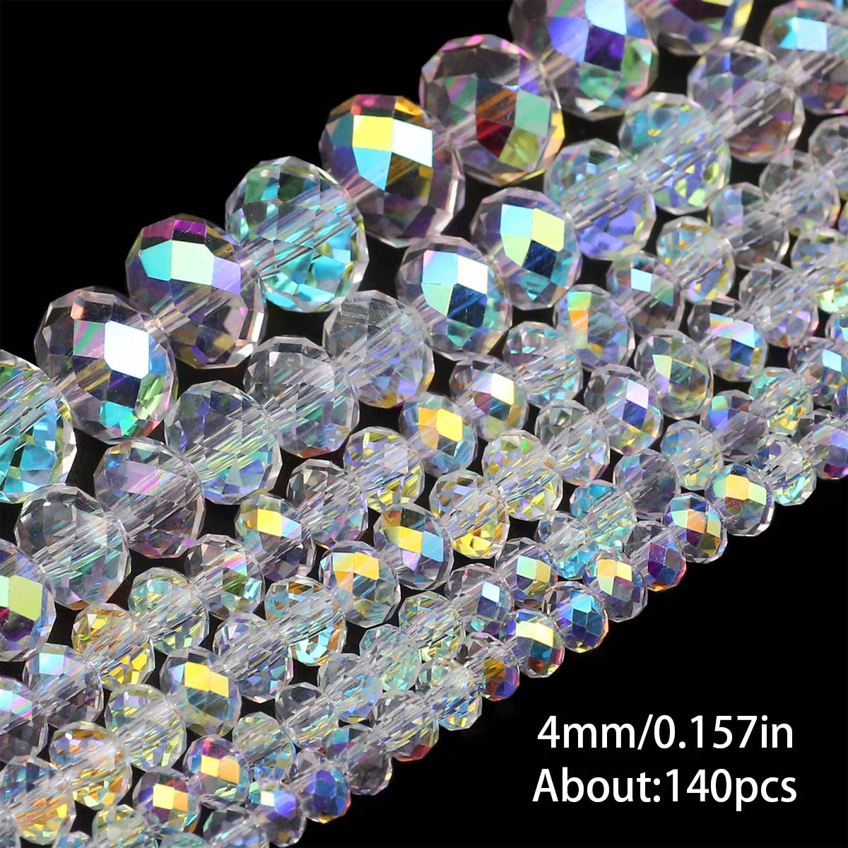 Luna Spark – Transparent Crystal Beads