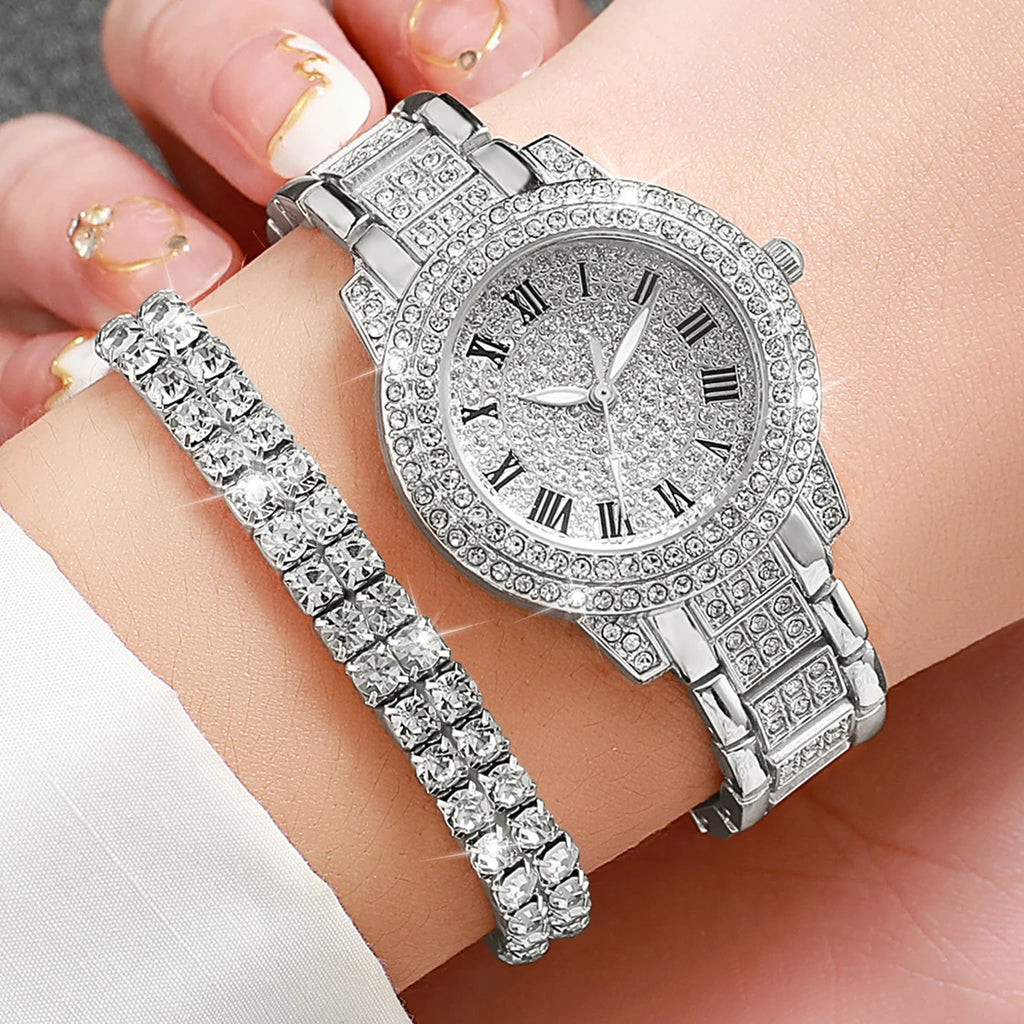 Radiant Charm – Luxury Women’s Wristwatch Set