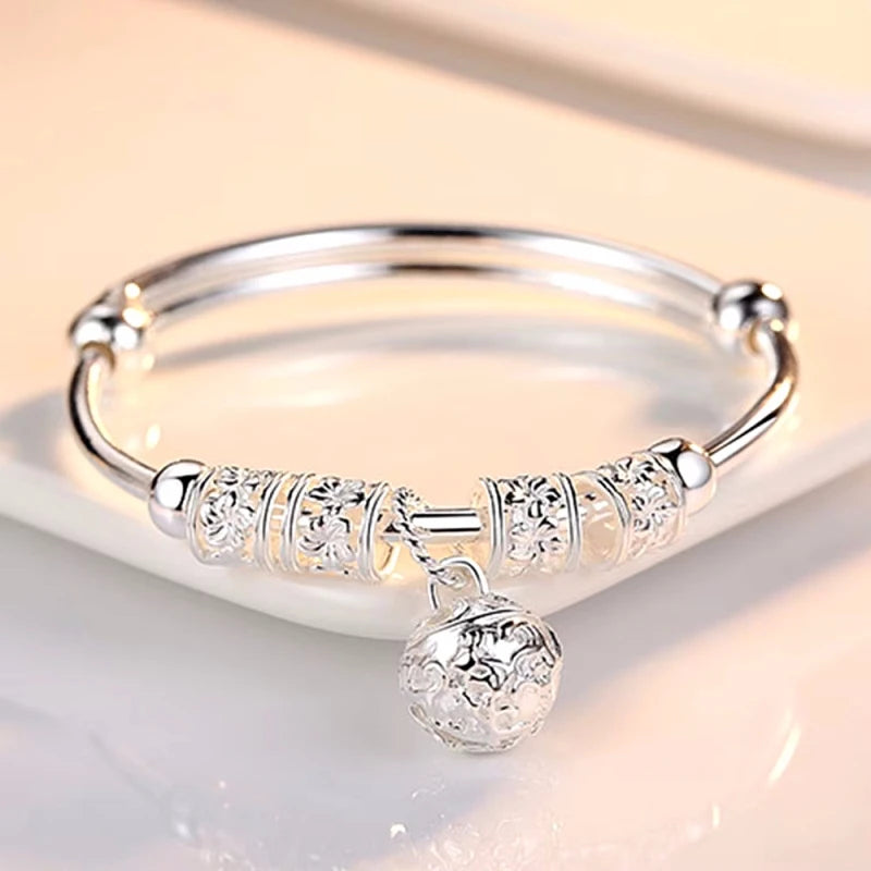 Celeste Sound – Elegant Silver Bracelet