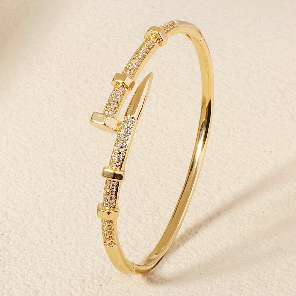 Twinkle Screw – Zircon Fashion Bracelet