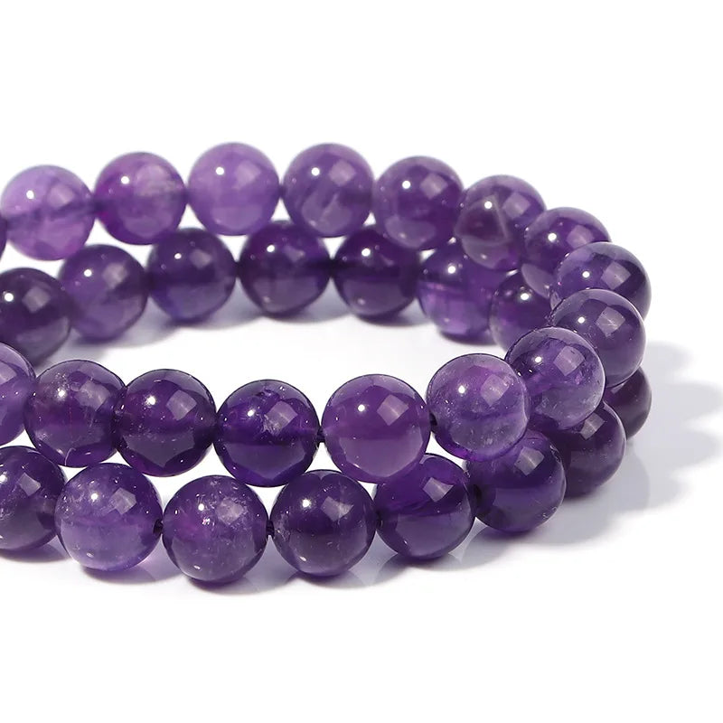 Violet Dream – Natural Amethyst Beads