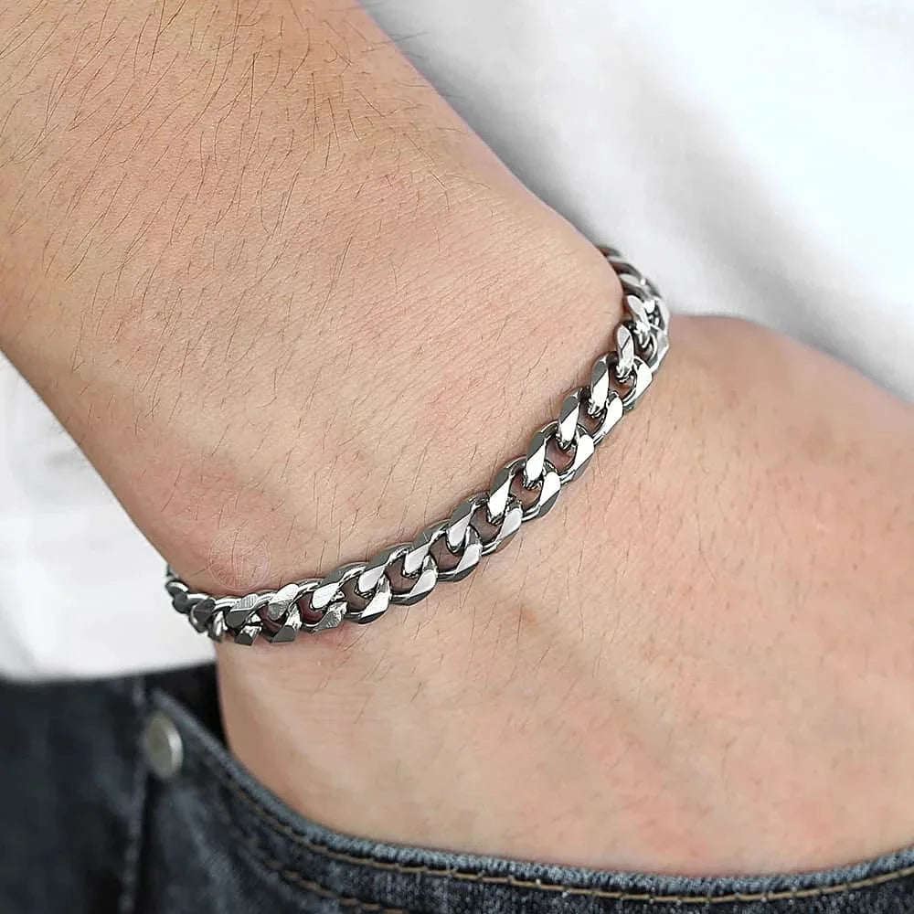 Classic Cuban Chain Bracelet