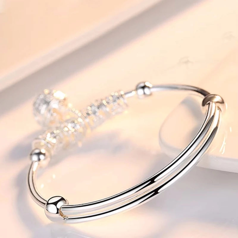 Celeste Sound – Elegant Silver Bracelet