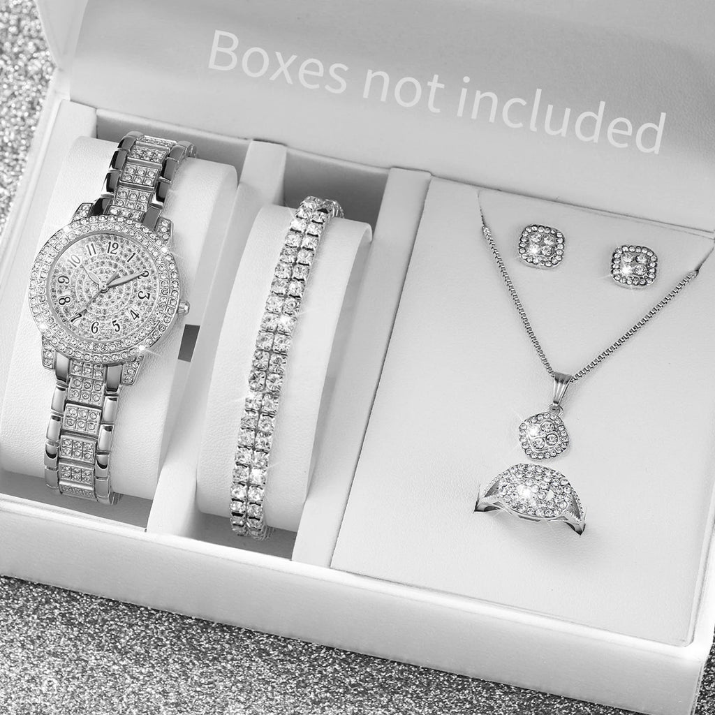 Radiant Charm – Luxury Women’s Wristwatch Set
