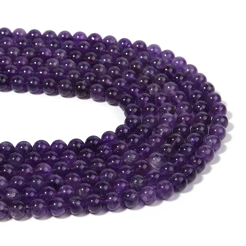Violet Dream – Natural Amethyst Beads